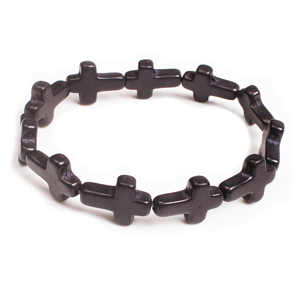 BlessingTree Bohemian Cross Turquoise Stone Bracelet