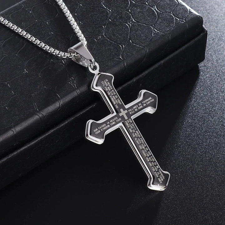 BlessingTree Black Titanium Steel Men&