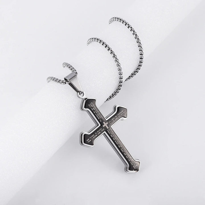 BlessingTree Black Titanium Steel Men&